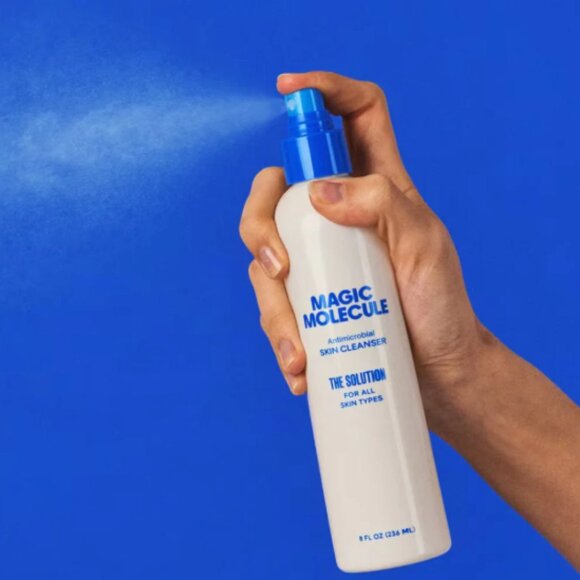🙌 2/$55 NIP Magic Molecule The Solution Antimicrobial Skin Cleanser Full Size - Picture 2 of 7